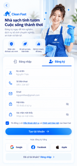 Giúp Việc Clear Fast